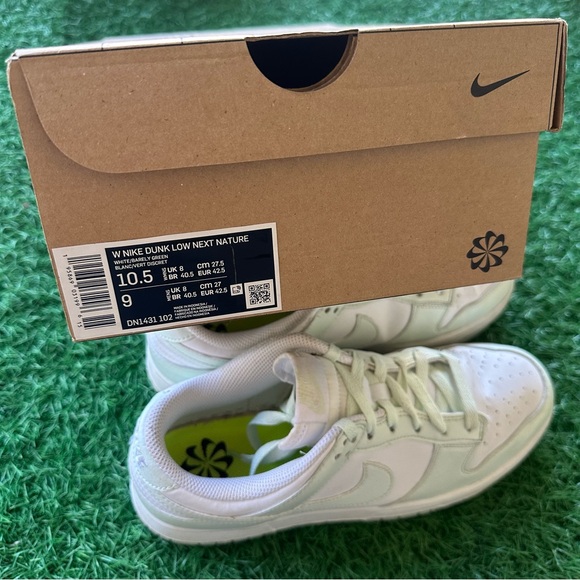 Nike Dunk Low Next Nature White / Barely Green - Picture 3 of 12